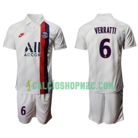 Paris Saint Germain VERRATTI 6 Bambino Maglia Terza 2019/2020 Manica Corta (+ Pantaloncini)